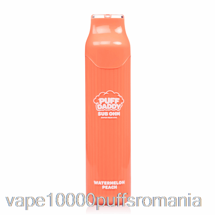 Vape Romania Puff Daddy 6000 De Unica Folosinta Pepene Piersic
